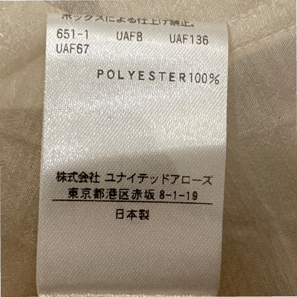 ビューティーアンドユースユナイテッドアローズ BLOCK SUKE オープンカラーシャツ