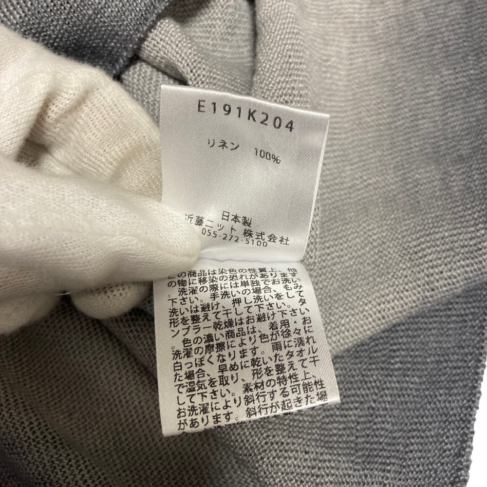 エヴァムエヴァ グラデーション リネンニットトップス