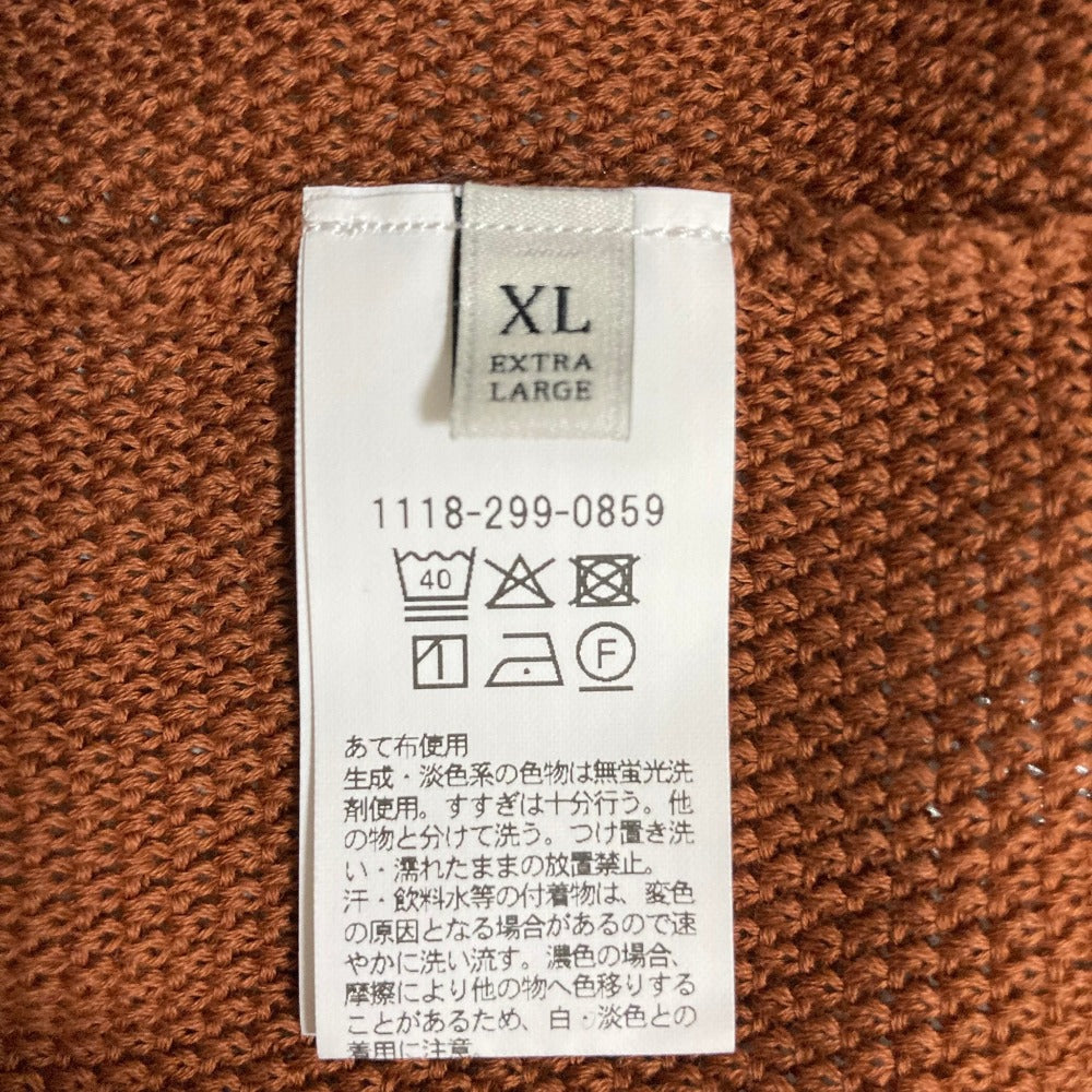 ユナイテッドアローズ コットンバーズアイクルーネックニット