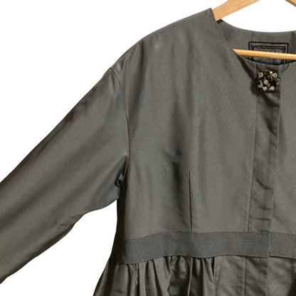 フォクシー Spring Flare Coat シルクコート