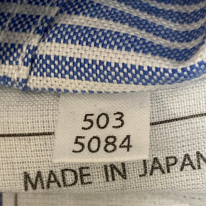 フォーティファイブアール ストライプロングシャツワンピース