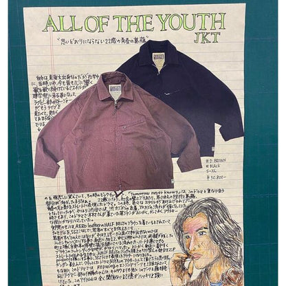 エスエスゼット AOT YOUTH JACKET コットンジャケット