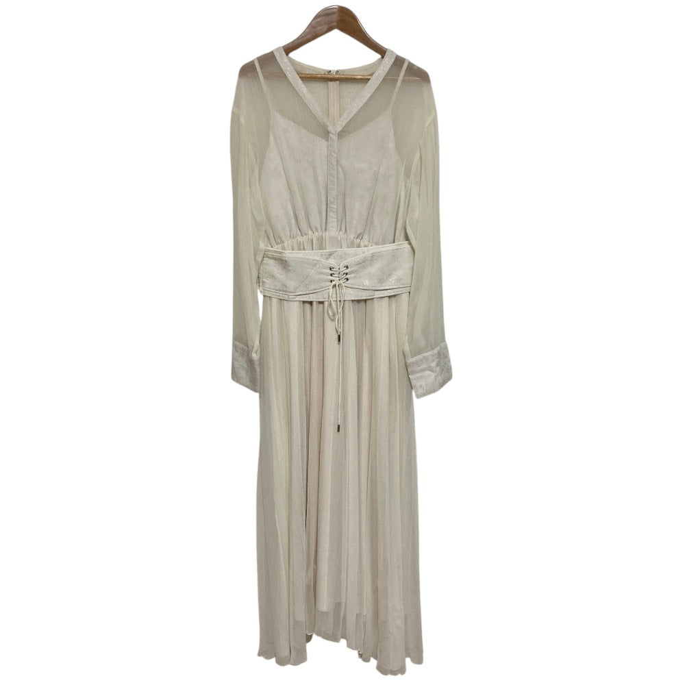 アメリヴィンテージ CLAIRE JACQUARD PLEATS ワンピース