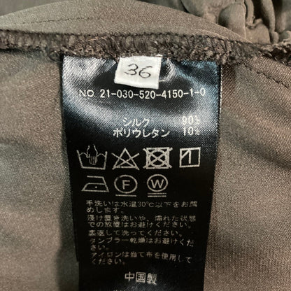 ミューズドゥドゥーズィエムクラス シルクドレープイージーパンツ