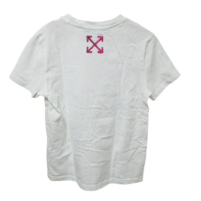 オフホワイト アローロゴプリント半袖Tシャツ