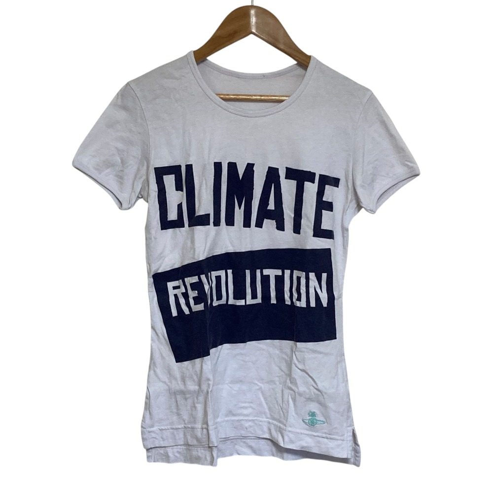 ヴィヴィアンウエストウッド CLIMATE REVOLUTION Tシャツ