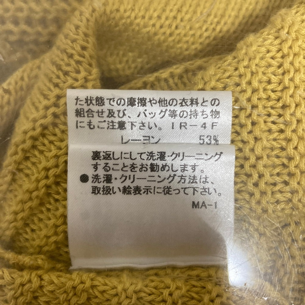 バーバリー リネンブレンドニットカーディガン