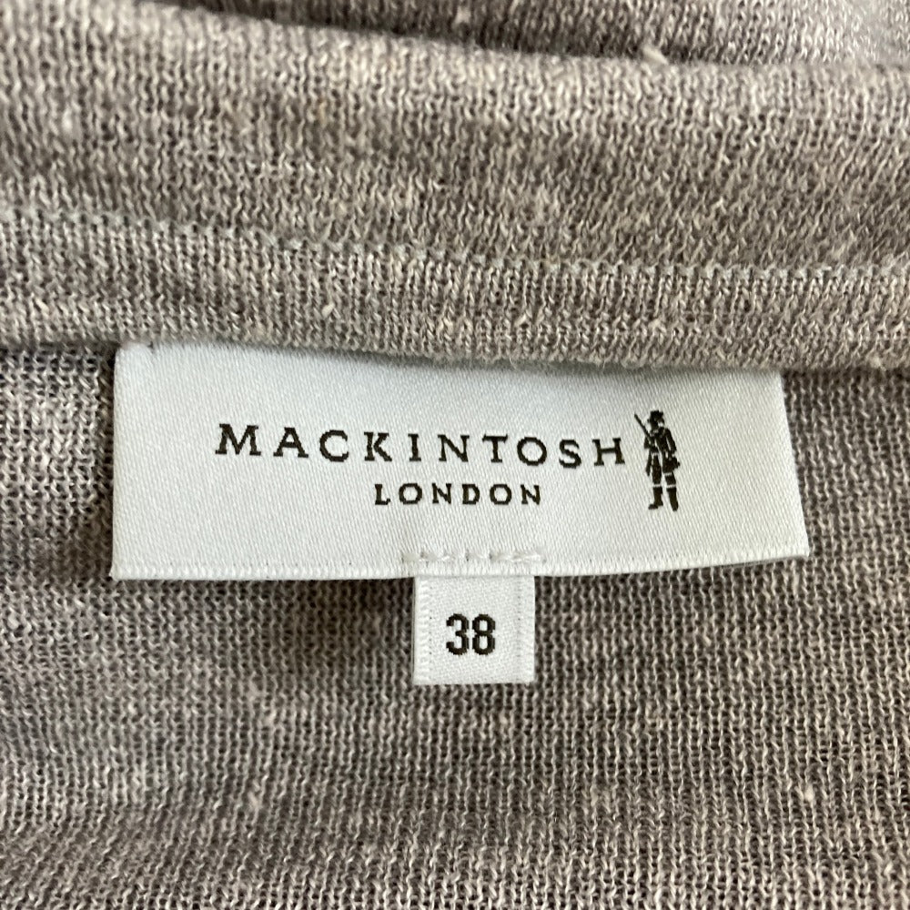 マッキントッシュロンドン リネンウールロングカーディガン