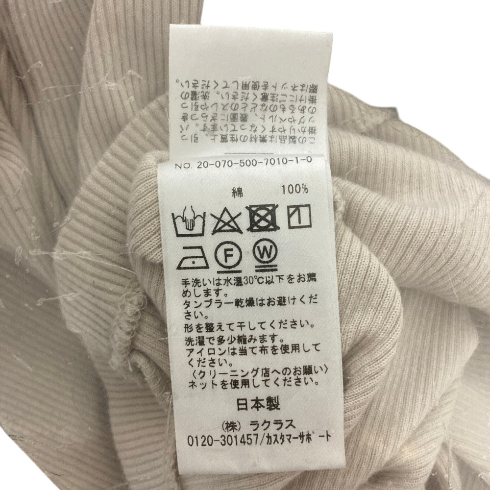 ドゥーズィエムクラス リブタンクトップ