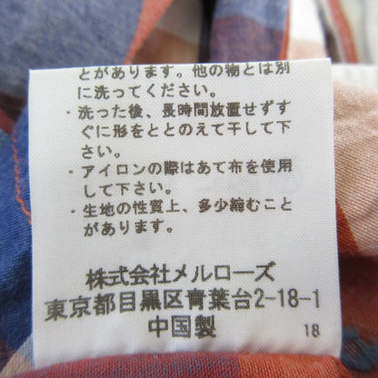 ピンクハウス うさぎポケットチェックシャツ