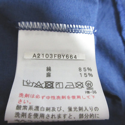 ピンクハウス シロツメクサ刺繍リネンコットンチュニック