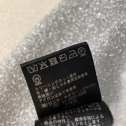 セオリー METALLIC CUPRO 半袖ニットトップス