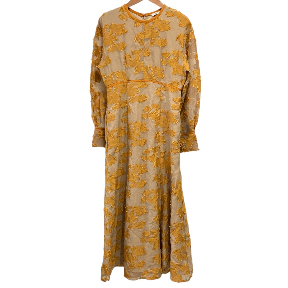 クラネ FLOW FLOWER JACQUARD ワンピース