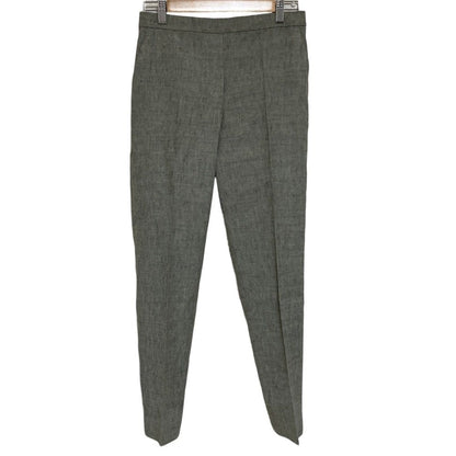 セオリー SHARKSKIN CRUNCH TREECA PULL ON GZ リネンテーパードパンツ