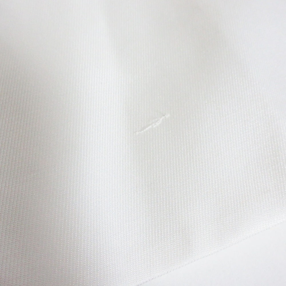 シロコン オリガミダブルクロスサテンブラウス