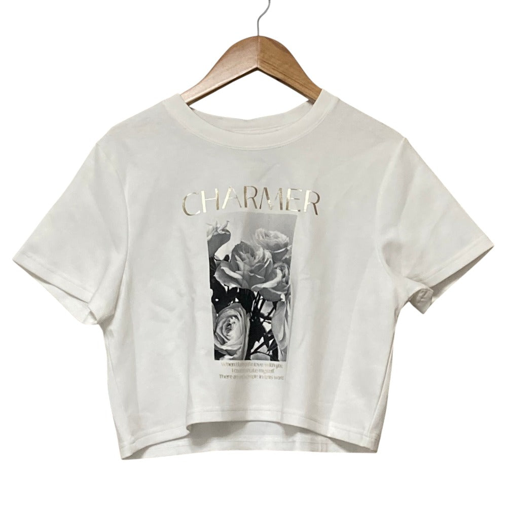 リランドチュール クロップドTシャツ