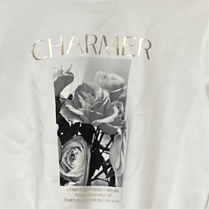 リランドチュール クロップドTシャツ