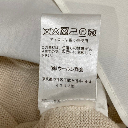 ペセリコ リネンノースリーブニット
