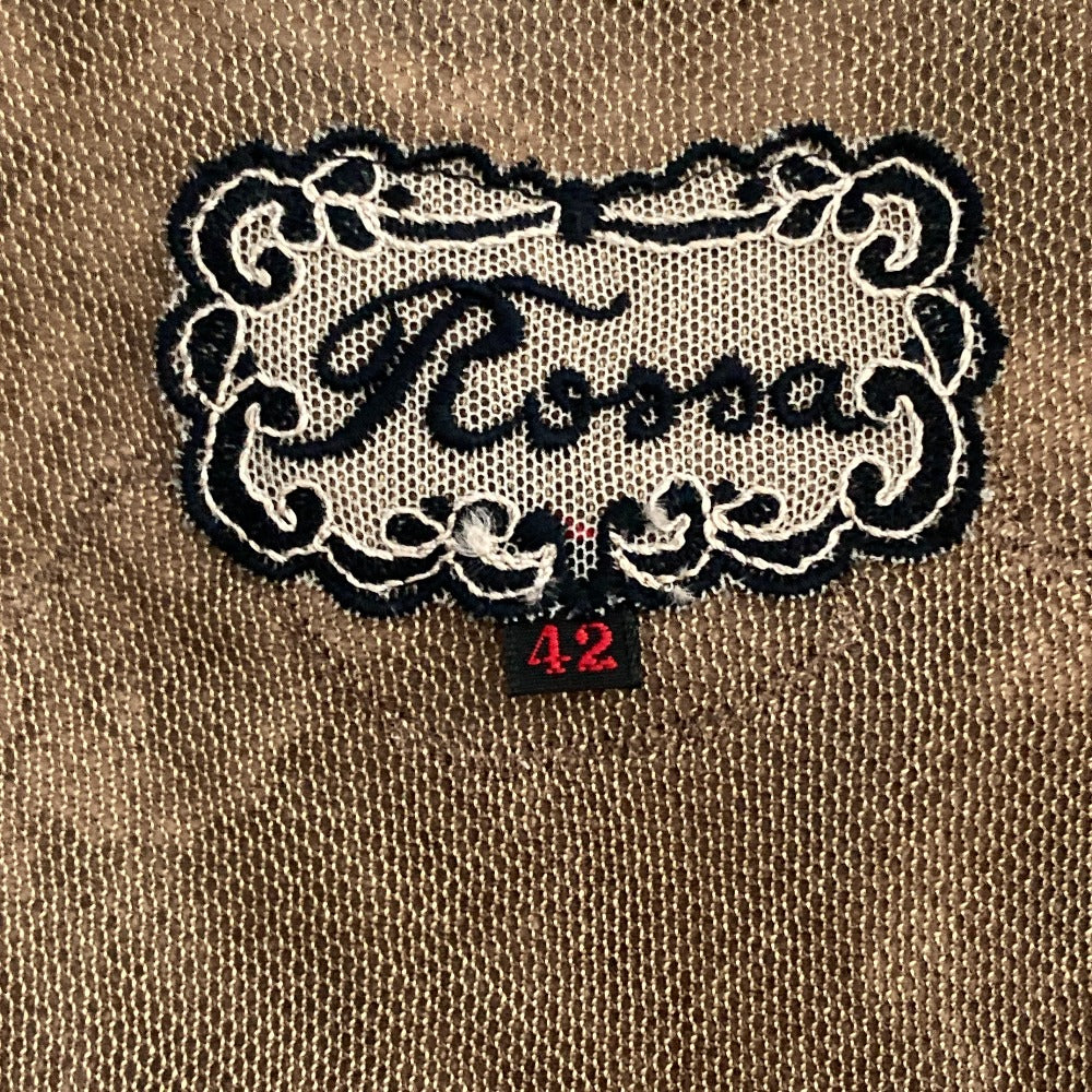 インポートロッサ 刺繍ノースリーブカットソー