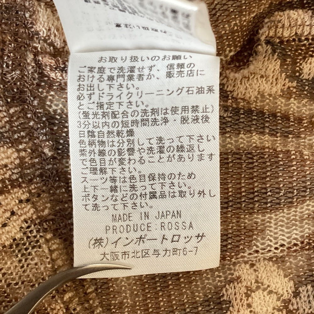 インポートロッサ 刺繍ノースリーブカットソー
