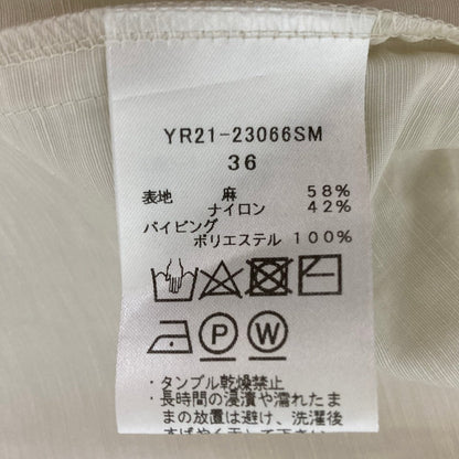 ヨリ ショートパフギャザーブラウス