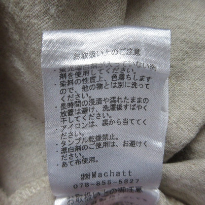 マチャット リネンコットンロングワンピース