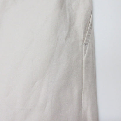 マーガレットハウエル PLAIN WEAVE COTTON LINEN スカート