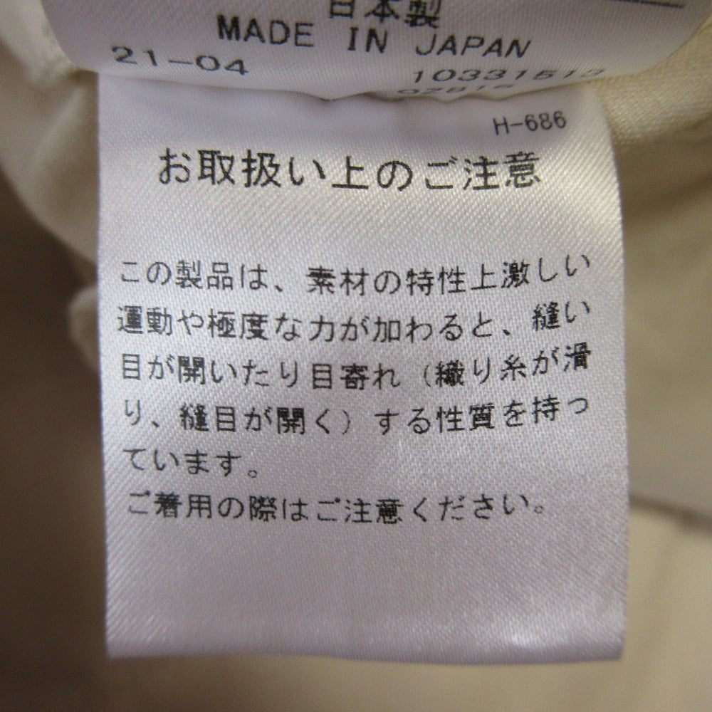 マーガレットハウエル PLAIN WEAVE COTTON LINEN スカート