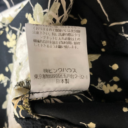 ピンクハウス フラワープリントプリーツワンピース