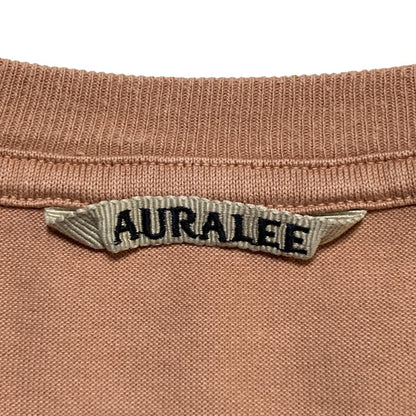 オーラリー SUPER FINE COTTON SALT SHRINK PIQUE Tシャツ