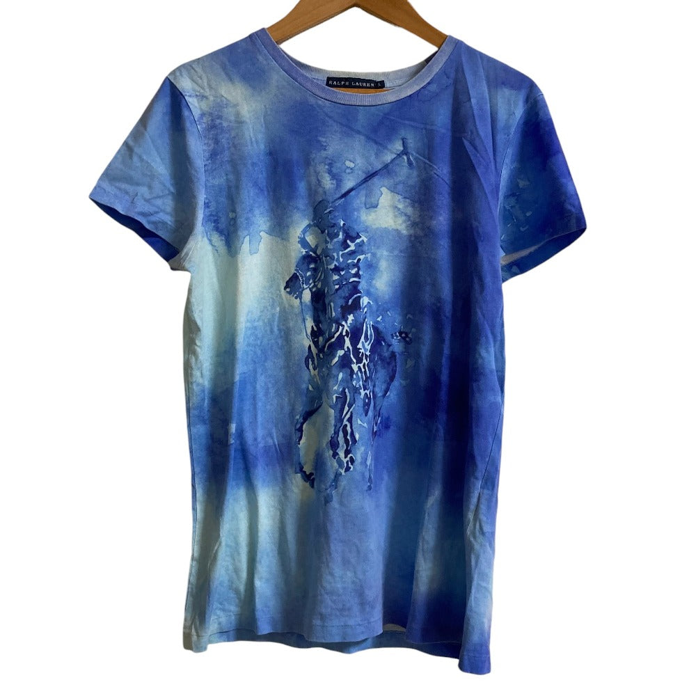 ラルフローレン ビッグポニー マーブルプリント Tシャツ