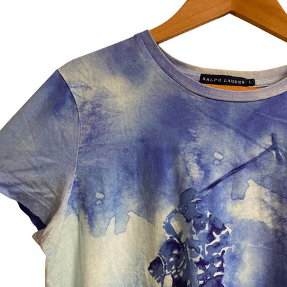 ラルフローレン ビッグポニー マーブルプリント Tシャツ