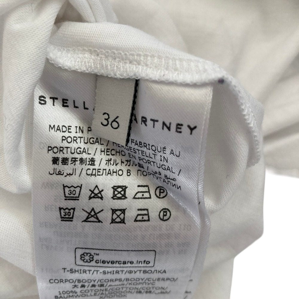 ステラマッカートニー スマイリーロゴ コットンTシャツ