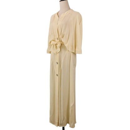 フォトコピュー HALVARI CAPE-SLEEVE SHIRT DRESS シルクワンピース