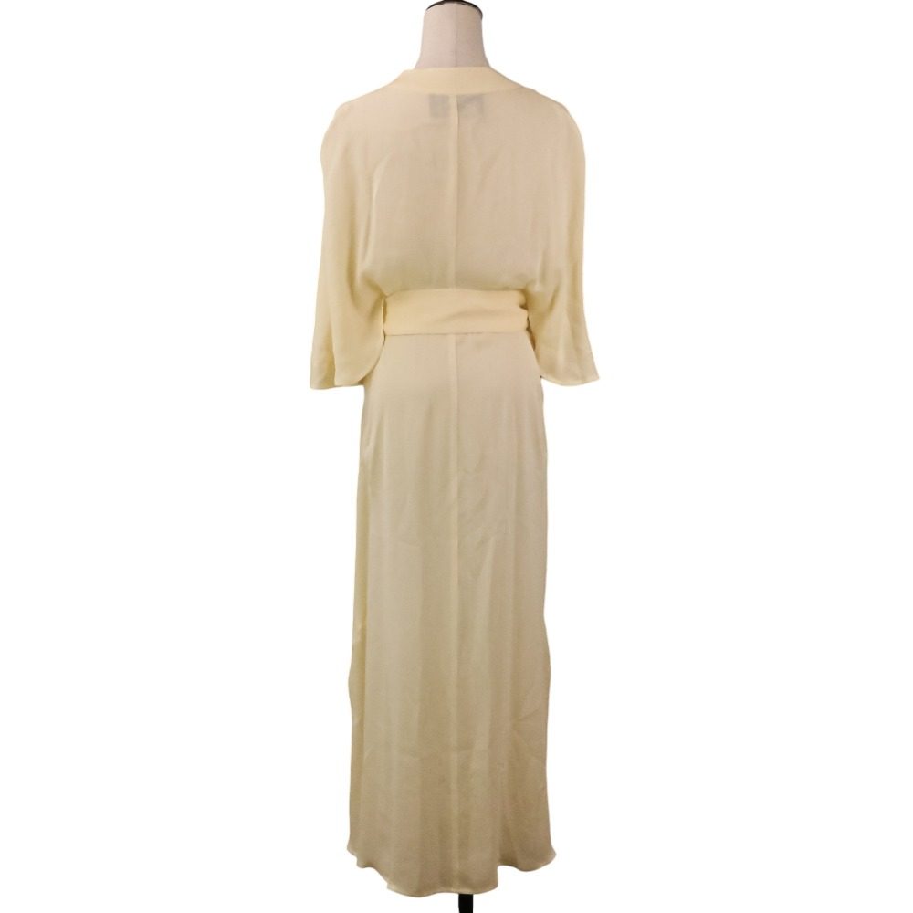 フォトコピュー HALVARI CAPE-SLEEVE SHIRT DRESS シルクワンピース