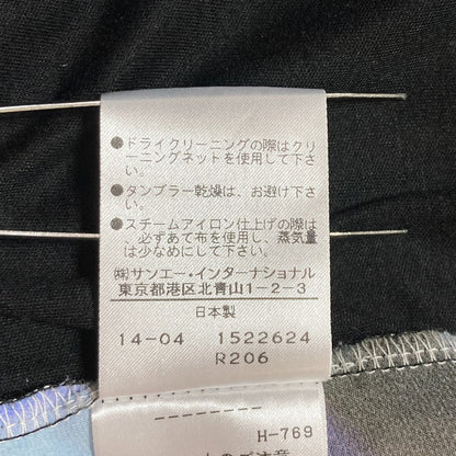 ヴィヴィアンタム フラワープリントノースリーブブラウス