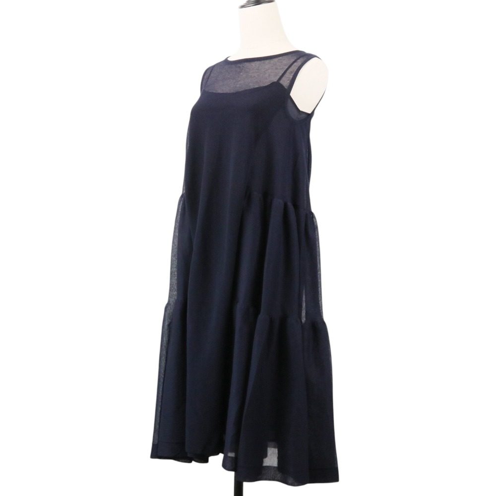 フォクシー Airy Knit Dress ワンピース