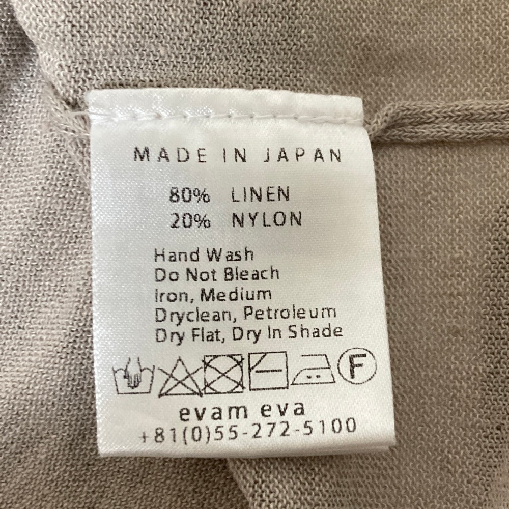 エヴァムエヴァ リネンワイドプルオーバー