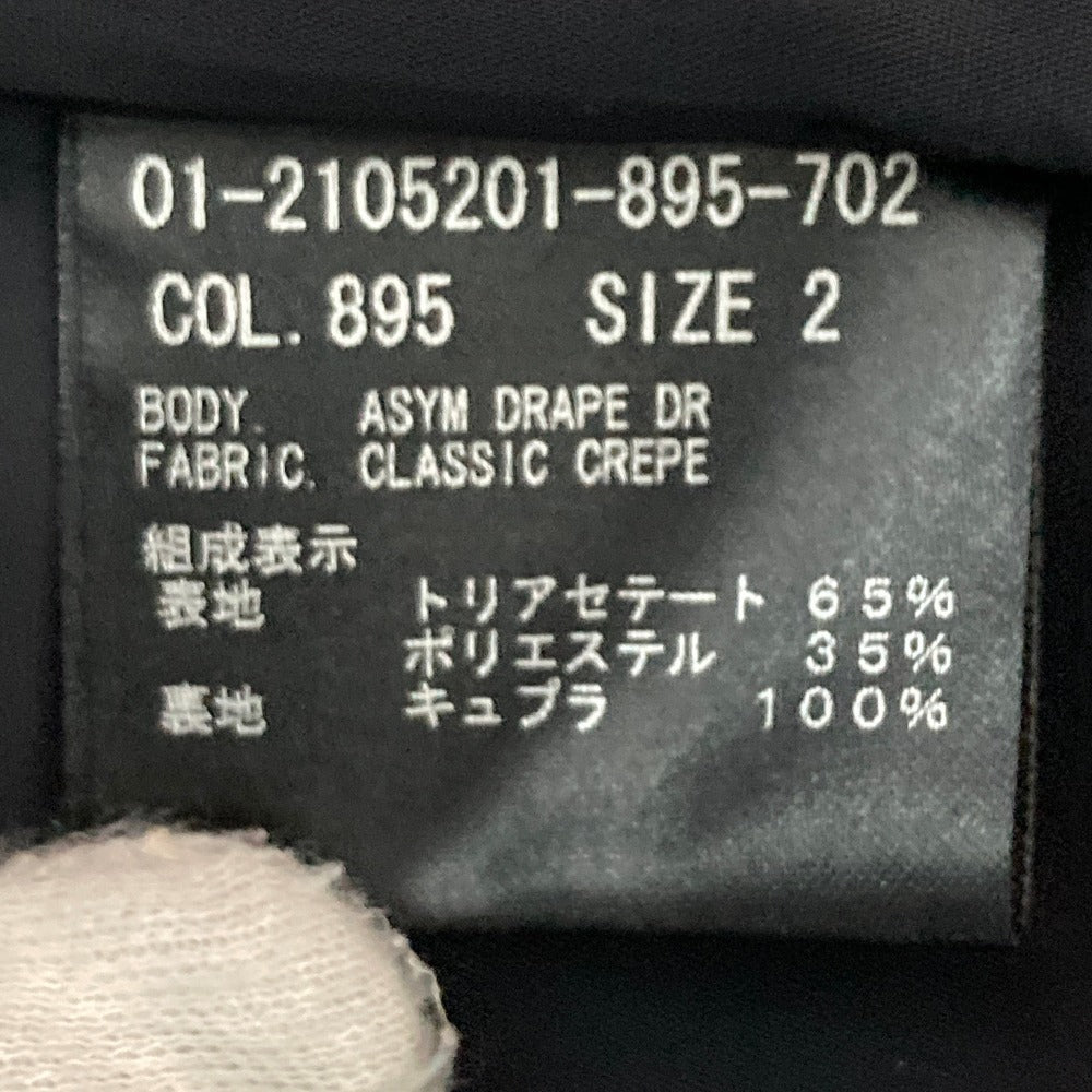 セオリー CLASSIC CREPE ノースリーブロングワンピース