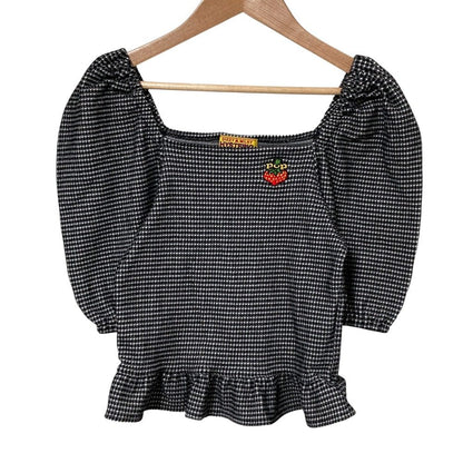 ヒステリックグラマー POP BERRY刺繍ニットトップス