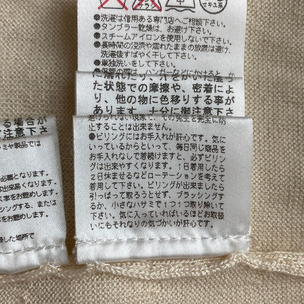 フォクシークラシック カシミヤシルク半袖ニット