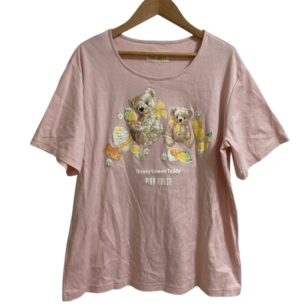 ピンクハウス プリントコットンTシャツ