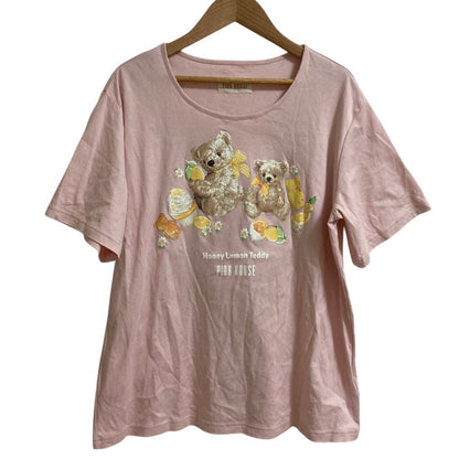 ピンクハウス プリントコットンTシャツ