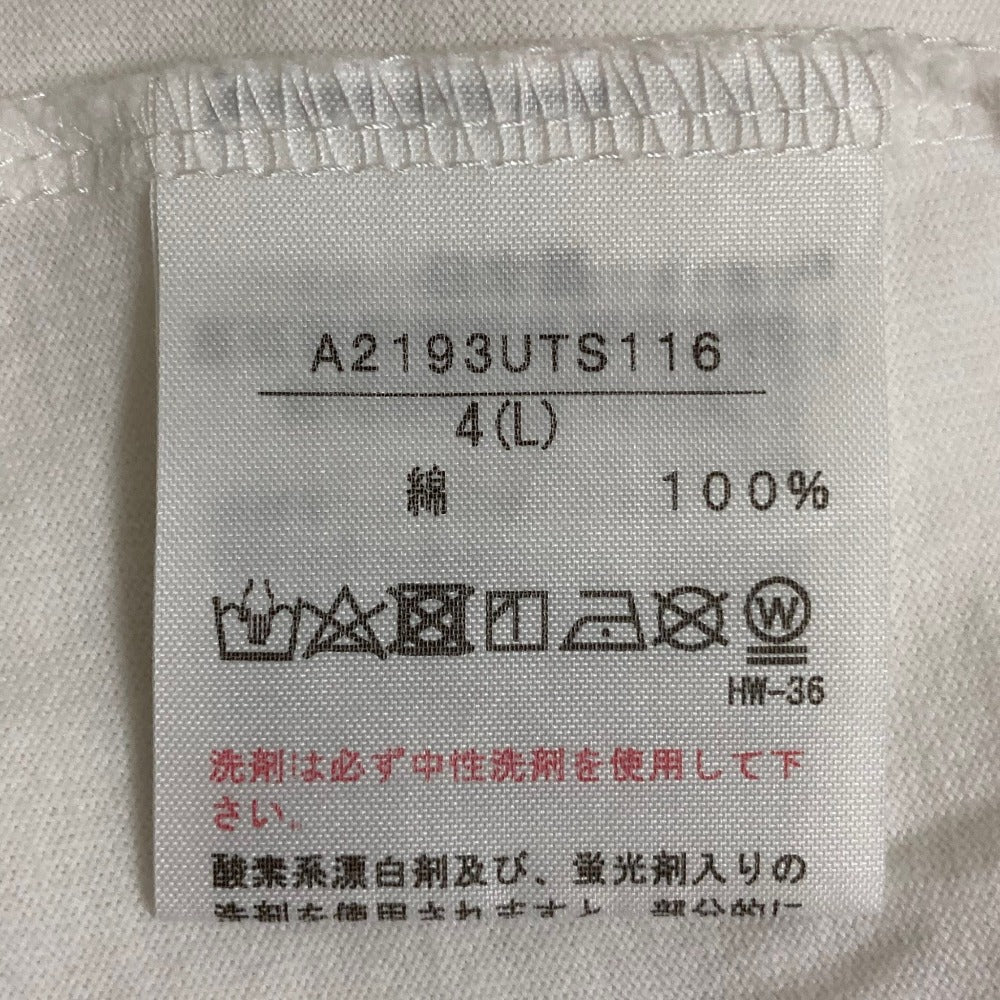 ピンクハウス 刺繍コットン半袖Tシャツ