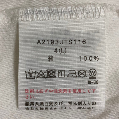 ピンクハウス 刺繍コットン半袖Tシャツ