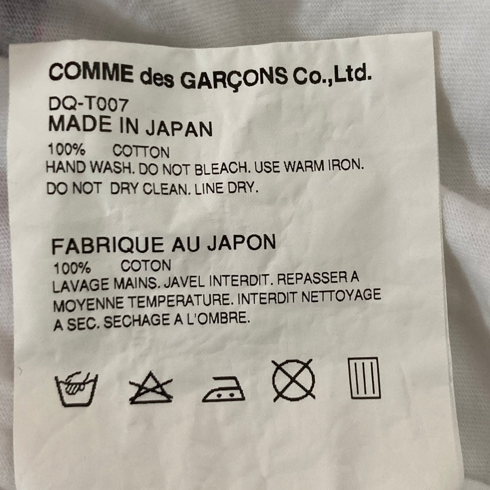 コムデギャルソンオムドゥ アーガイルプリント半袖Tシャツ