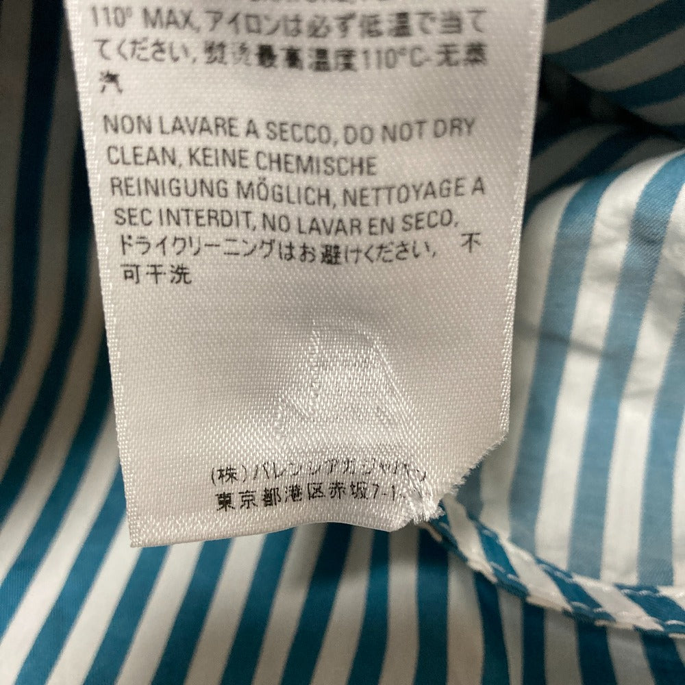 バレンシアガ ストライプオーバーサイズシャツ