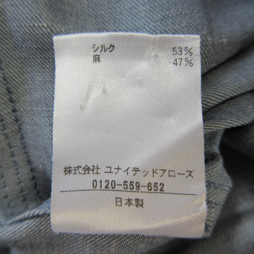 ドゥロワー シルクリネンタックパンツ