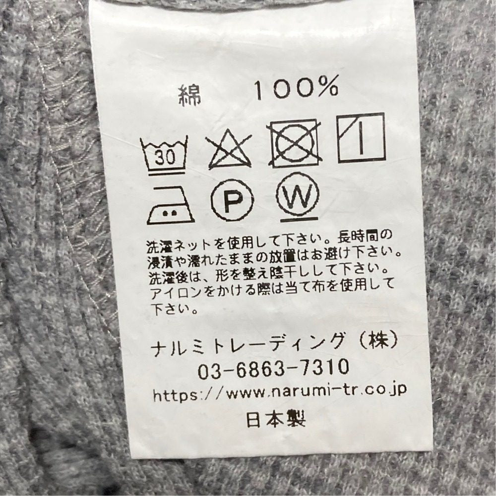 ソイル コットン サーマル長袖カットソー