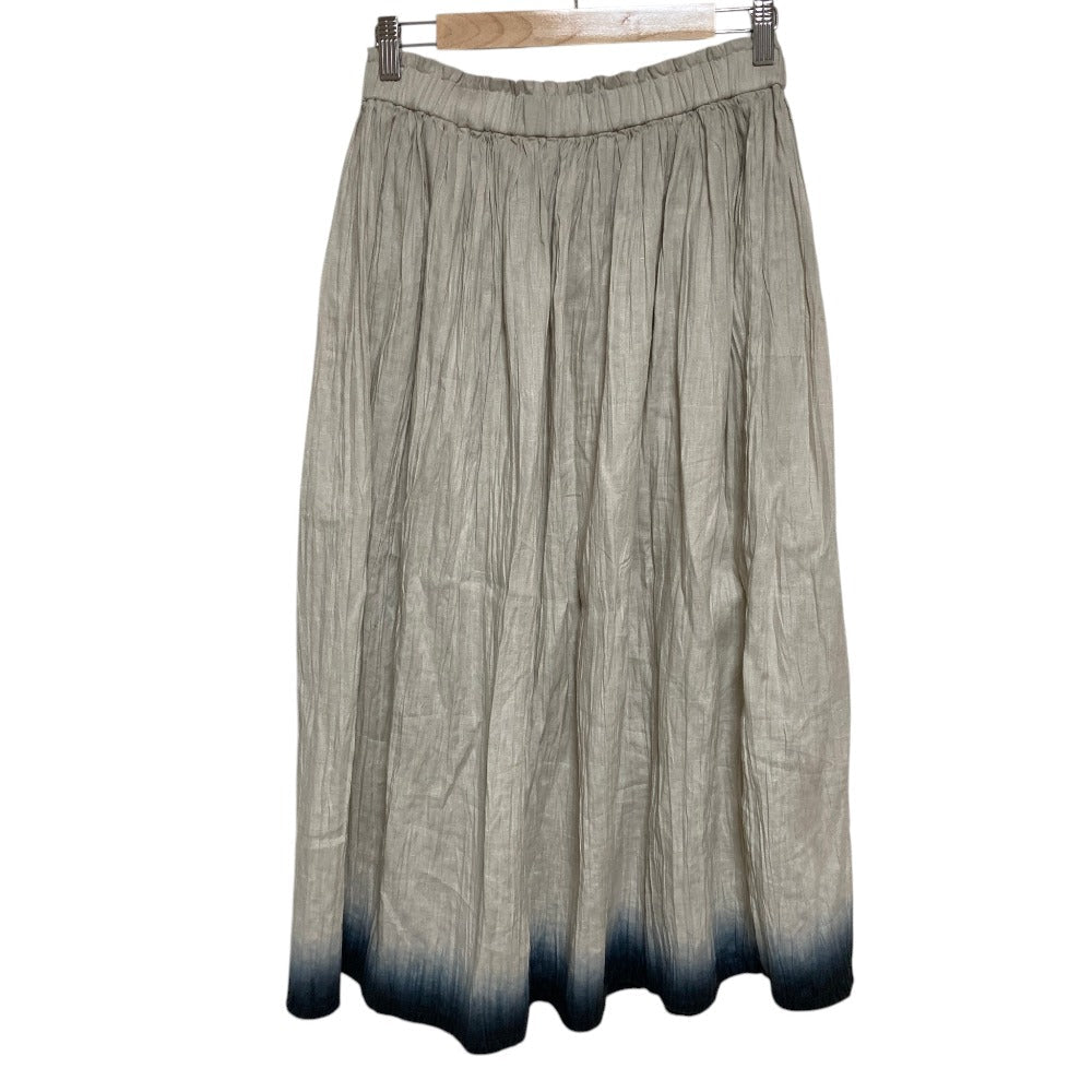 エヴァムエヴァ linen gradation リネンロングスカート